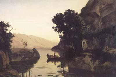 Jean Baptiste Camille  Corot Vue prise de Riva (mk11) China oil painting art